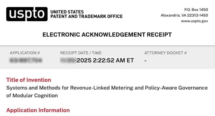 Systems and Methods for Revenue-Linked Metering and Policy-Aware Governance of Modular Cognition